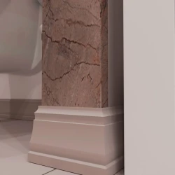 Плинтус Cosca PX024 80х14 экополимер