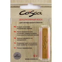 Воск мягкий Cosca Дуб тёмный