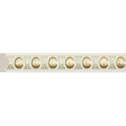 Молдинг Cosca 30 белый с золотом D1030/WG2 на Otdelka1.ru