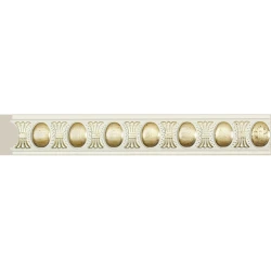 Молдинг Cosca 30 белый с золотом D1030/WG2