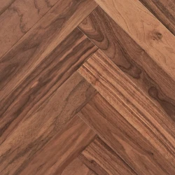 Инженерная доска Английская елка Wood bee Американский Орех Select