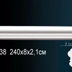 Молдинг гладкий Перфект AD338F