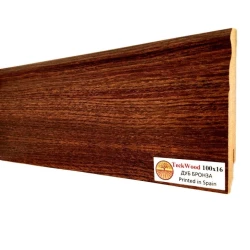 Плинтус МДФ Теквуд / Teckwood 100 мм Дуб Бронза