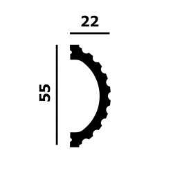 Молдинг из дюрополимера Перфект Плюс P213