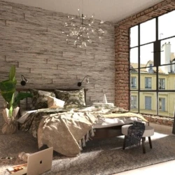 Стеновая панель МДФ Finitura Dekor 3D Белая Сосна