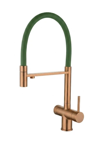Смеситель EMAR EC-7024 GRN PVD Coppery на Otdelka1.ru