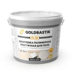 Шпатлевка Goldbastik FL 99 13 кг полимерная эластичная для пола