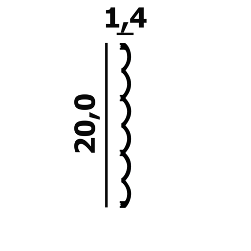 Декоративные стеновые 3D панели Perfect / Перфект P129 на otdelka1.ru