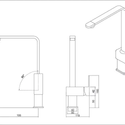 Смеситель EMAR EC-3014.13 Аворио