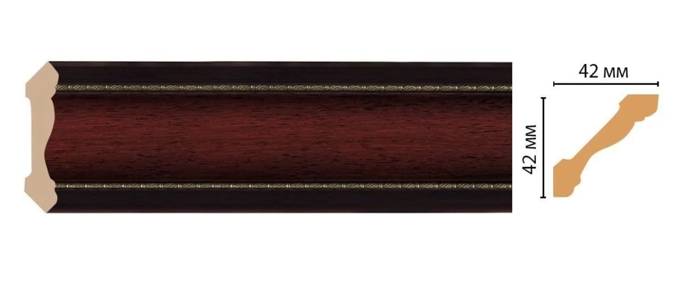 Потолочный карниз Decomaster 180-52 на Otdelka1.ru