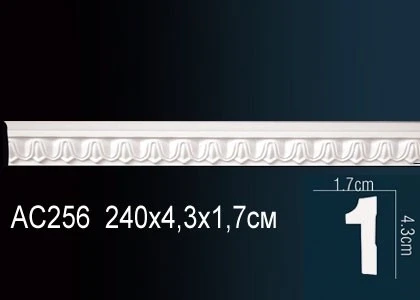 Молдинг с рисунком Perfect / Перфект AC256 на Otdelka1.ru