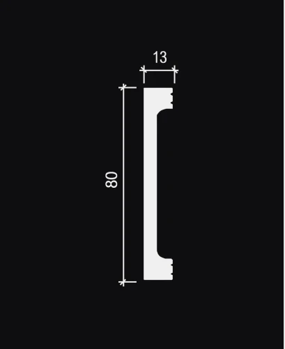Плинтус Decor Dizayn 708-115 на Otdelka1.ru