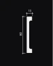 Плинтус Decor Dizayn 708-115 на Otdelka1.ru