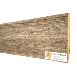 Плинтус МДФ Теквуд / Teckwood 100 мм Дуб Вегас
