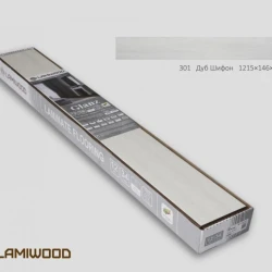 Глянцевый Ламинат Ламивуд / Lamiwood Glanz 301 Дуб Шифон