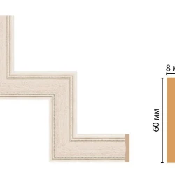Декоративный угловой элемент Decomaster 185-1-13