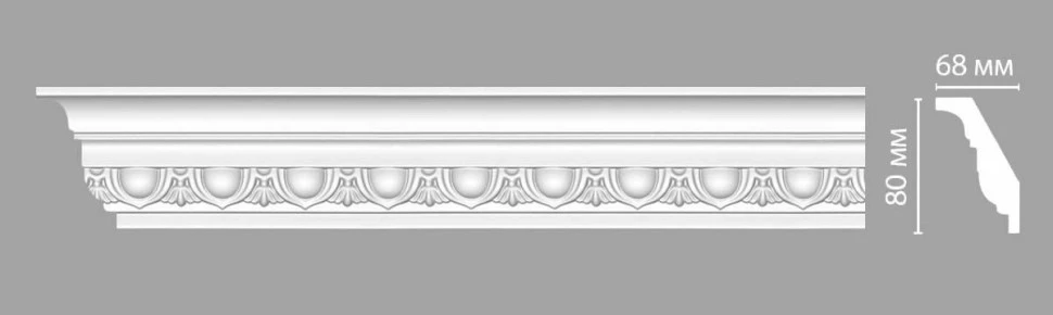 Потолочный плинтус Decomaster DT-23