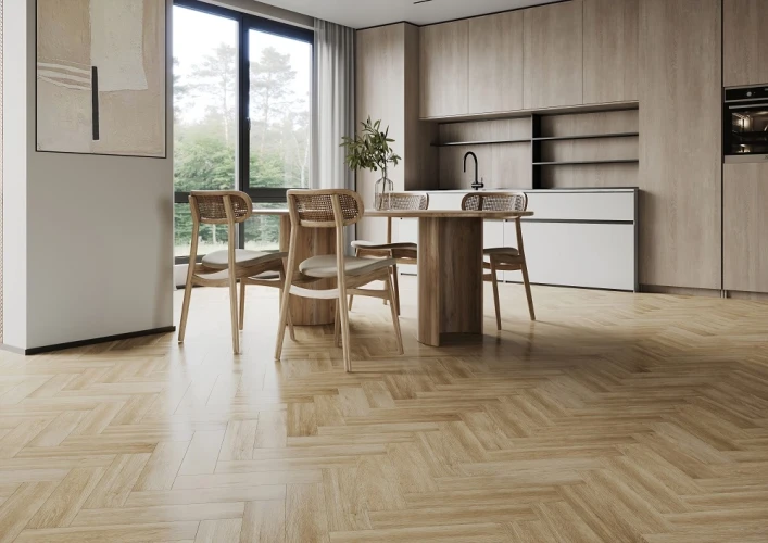 Кварц-виниловый ламинат Home Expert Parquet Design 44-7009-64 Дуб Фраппе на otdelka1.ru