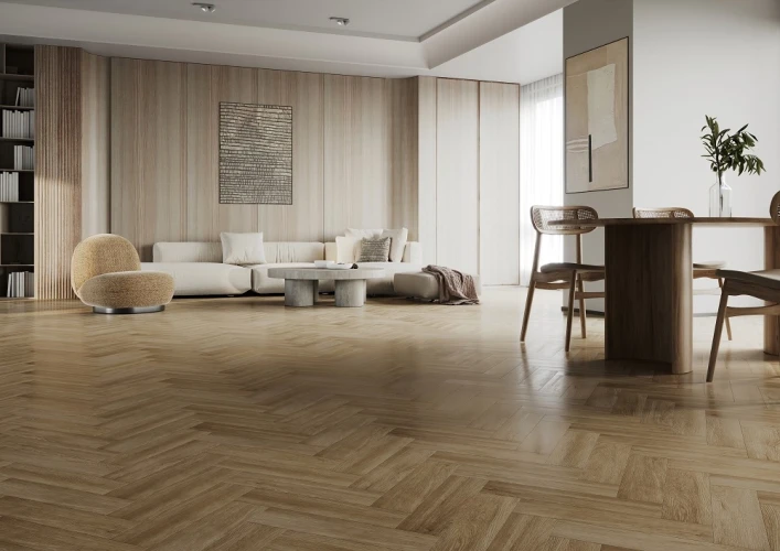 Кварц-виниловый ламинат Home Expert Parquet Design 44-7009-64 Дуб Фраппе на otdelka1.ru