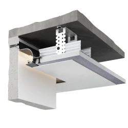 Потолочный профиль Decaro D006 Черный анодированный