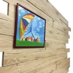 Стеновая панель МДФ Finitura Dekor 3D Дуб Бордо