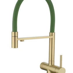 Смеситель EMAR EC-7024 GRN Matt Gold