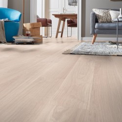 Ламинат Кронотекс / Kronotex Exquisit D2873 Дуб Вейвлесс белый