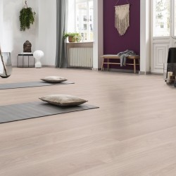 Ламинат Кронотекс / Kronotex Exquisit D2873 Дуб Вейвлесс белый