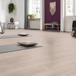 Ламинат Кронотекс / Kronotex Exquisit D2873 Дуб Вейвлесс белый