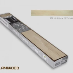 Глянцевый Ламинат Ламивуд / Lamiwood Glanz 302 Дуб Шелк