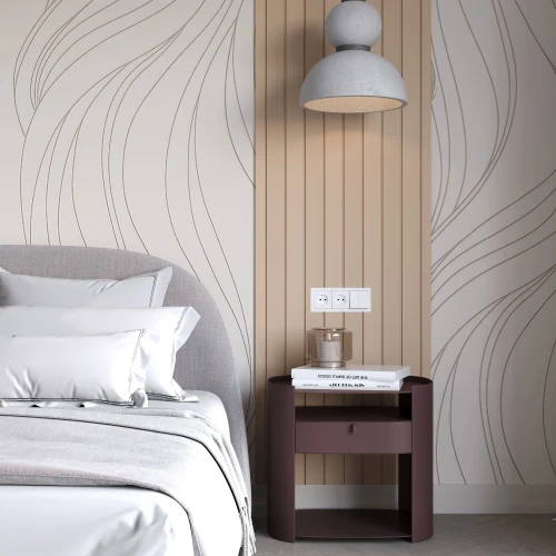 Молдинг финишный Cosca MF001 46х12 2800мм Экополимер на otdelka1.ru