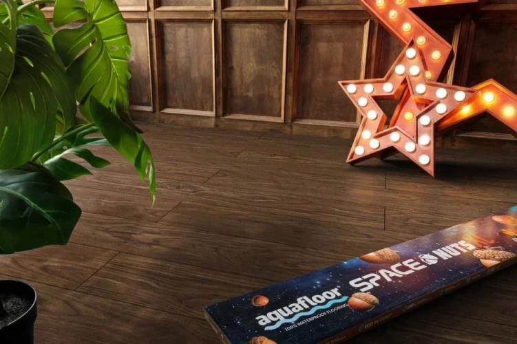 Виниловый Ламинат Аквафлор / Aquafloor Space Nuts XL AF4078NXL на Otdelka1.ru
