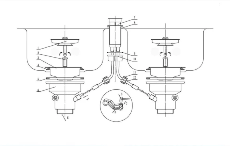 Мойка для кухни Oulin OL-Н9903 на otdelka1.ru