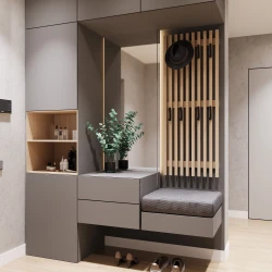 Вешалка настенная Evrowood VRS2 Дуб Сонома