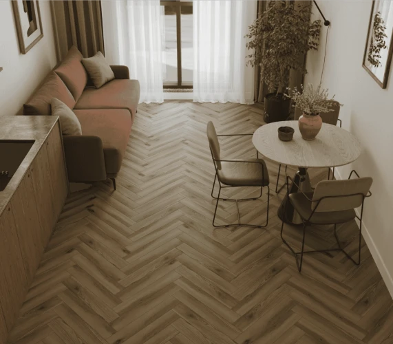 Ламинат Norland Herringbone Elegant Strong LF304-40 Дуб Лира на Otdelka1.ru
