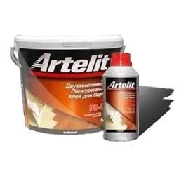 Клей для паркета двухкомпонентный полиуретановый PB-140R Artelit 10кг на otdelka1.ru