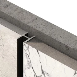 Теневая рейка Laconistiq Dual Черный Муар