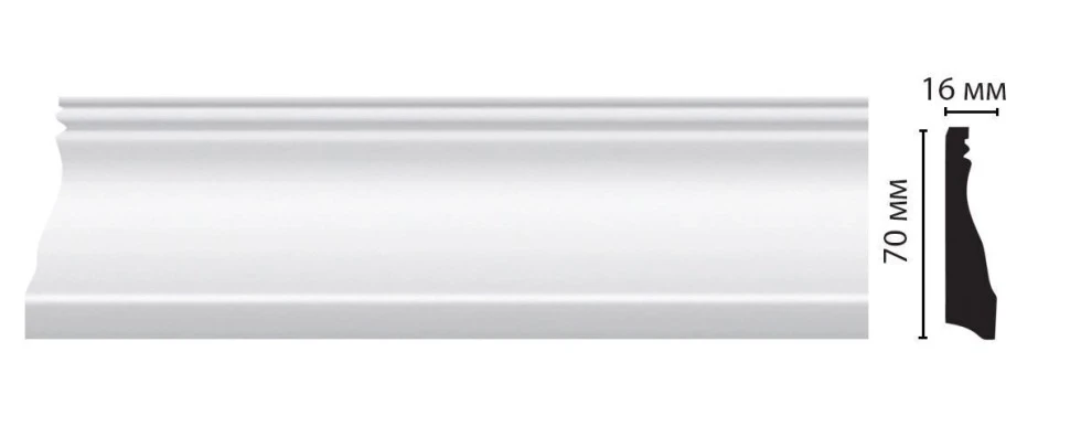 Плинтус напольный Decomaster D193 на otdelka1.ru