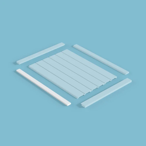 Молдинг финишный Cosca MF002 38х12 2800мм Экополимер на otdelka1.ru