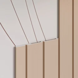 Молдинг финишный Cosca MF002 38х12 2800мм Экополимер