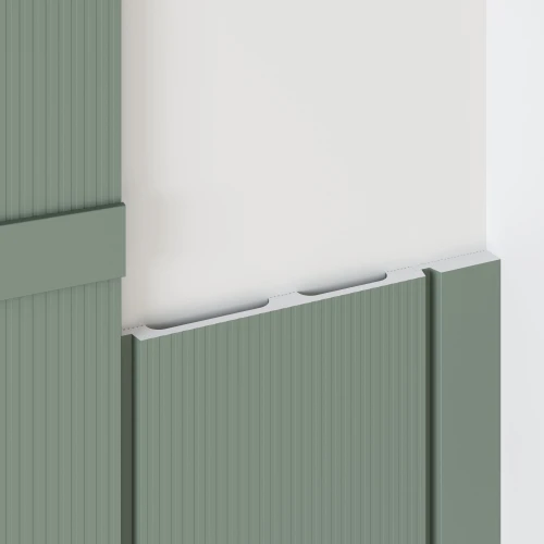 Молдинг финишный Cosca MF002 38х12 2800мм Экополимер на otdelka1.ru