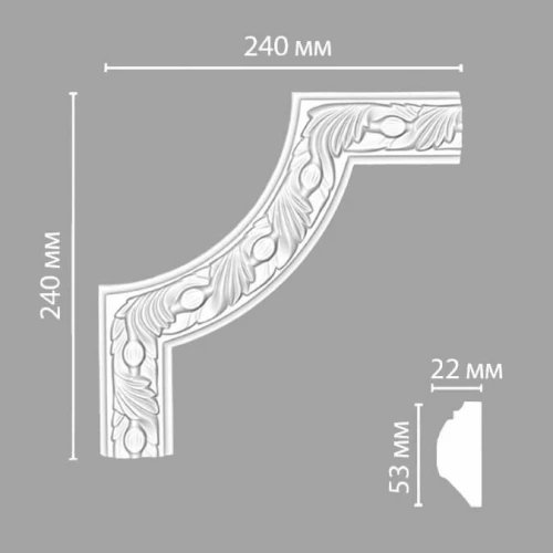 Угол Decomaster 98102-2 на otdelka1.ru
