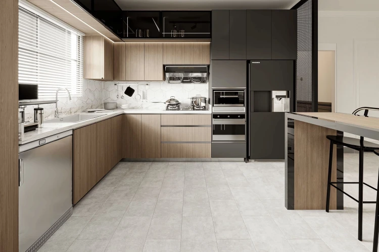 Кварц-виниловый ламинат Damy Floor Ascent Strong Броуд-Пик на otdelka1.ru