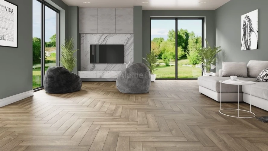 Виниловый Ламинат Альпайн флор / Alpine floor Parquet Light Eco 13-5 Дуб Натуральный отбеленный на Otdelka1.ru