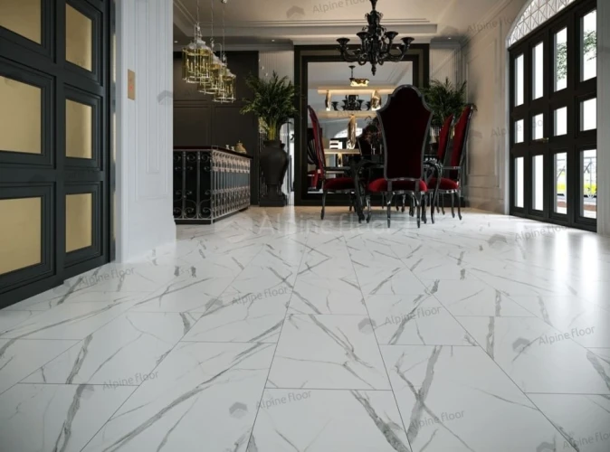 Виниловый Ламинат Альпайн флор / Alpine floor Stone Eco 4-32 Санди на otdelka1.ru