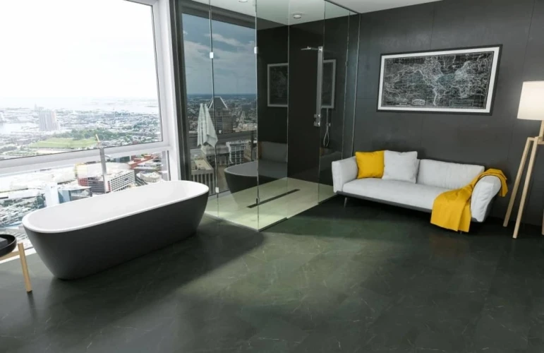 Кварц-виниловый Ламинат Fargo Stone 68S451 Имперадор Грей