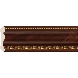 Карниз Cosca 107 красное дерево с золотом 154-1084