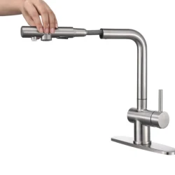 Смеситель для кухонной мойки EMAR EC-7020 Сатин