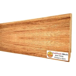 Плинтус МДФ Теквуд / Teckwood 100 мм Дуб Гранд