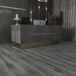 Кварц-виниловый ламинат Ideal Flooring Prime Wood 01012 Dark